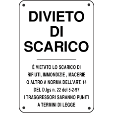 divieto di scarico divieto di scarico 4
